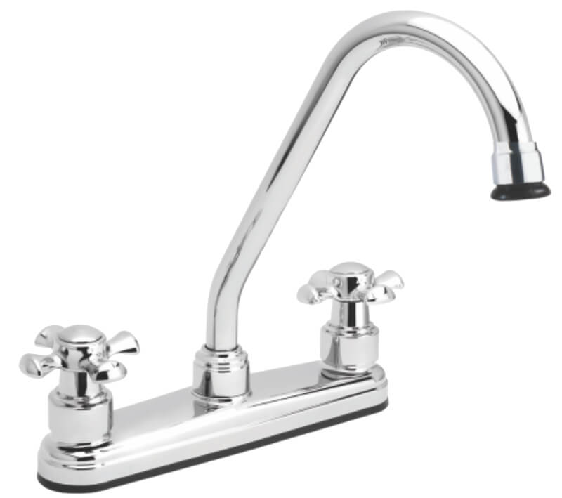 Mezclador Lavaplatos De 8" Balta Cruceta 415020001