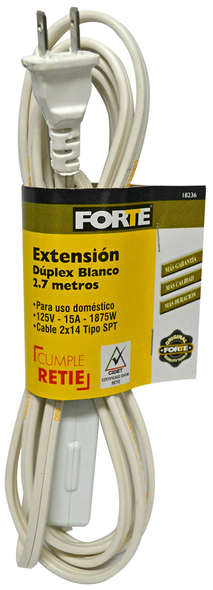 Extension Duplex Blanca 14 Mb 2.7Mts 900204