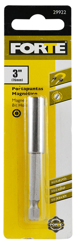 Adaptador de Puntas Magnetico Hexagonal 1/4 X 3" 304151