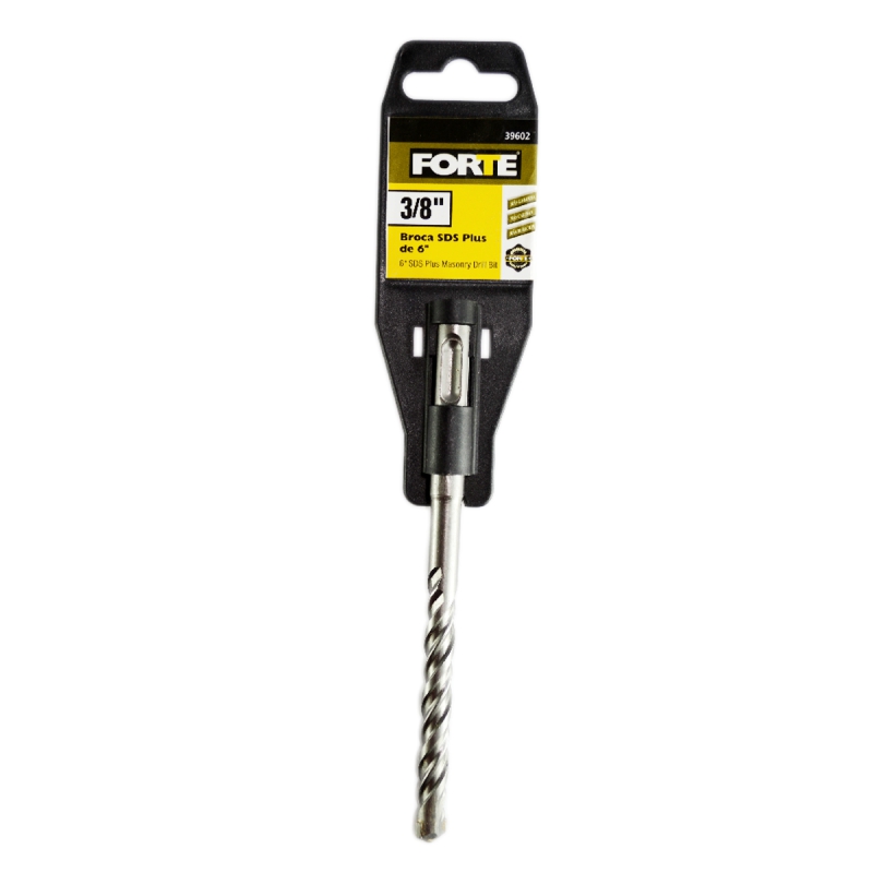 Broca para Concreto SDS Plus 3/8" (10 mm) X 6" (150 mm) Acabado Granallado