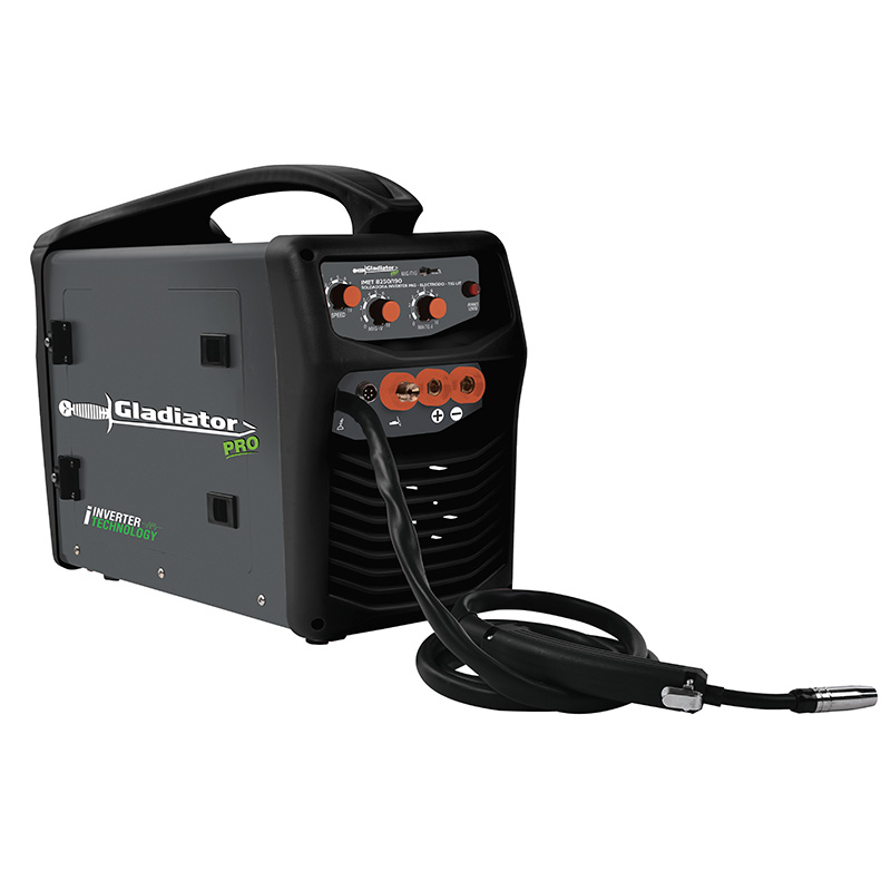 Soldador Inversor 3 En 1 (Electrodo, MIG Y TIG) de 250 Amperios 20-190A@110V y 50-250A@220V IMET8250/190 BVM