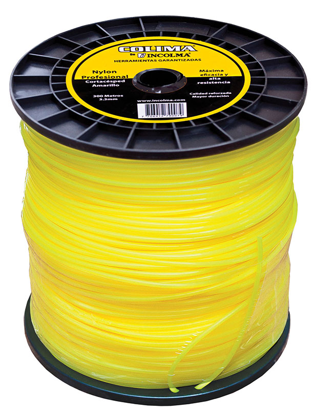 Nylon Para Guadanadora Redondo de 3.3mm X 300 Metros