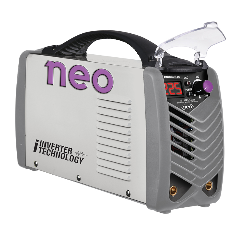 Soldador Inversor de Electrodo de 225 Amperios 20-165@110V y 20-225@220V IE10225/1/165  (Antes Ie 10250)