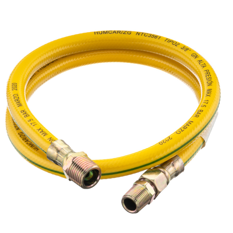 Conector Flexible Tipo  Liso 3/8 X 1/2 Npt  Longitud 100Cm  610147