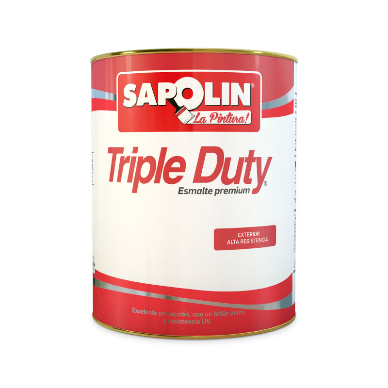 Esmalte Exterior Brillante Base Aceite Blanco Brillante Triple Duty 1/4 Gl 34010E56 (PE)