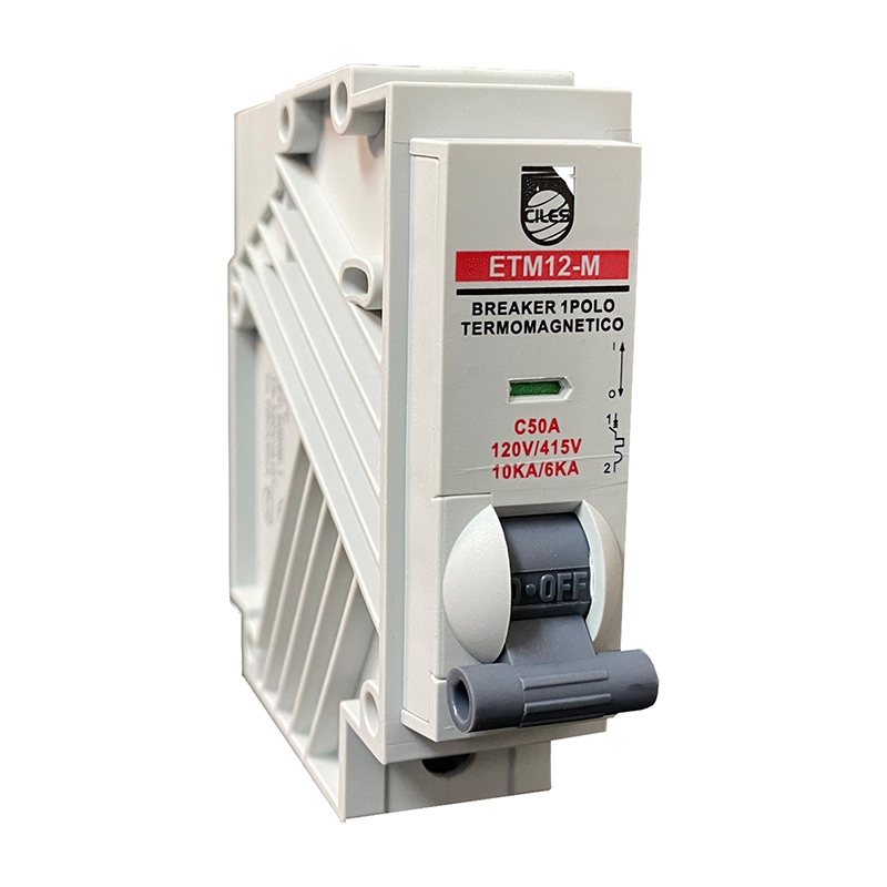 Breaker Enchufable 1P 50A-10KA/6KA - ETM PT349310E