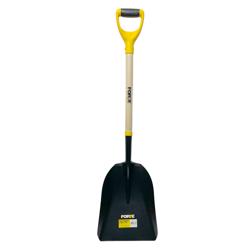 Pala Carbonera Mango Madera Con Agarre Y Grip