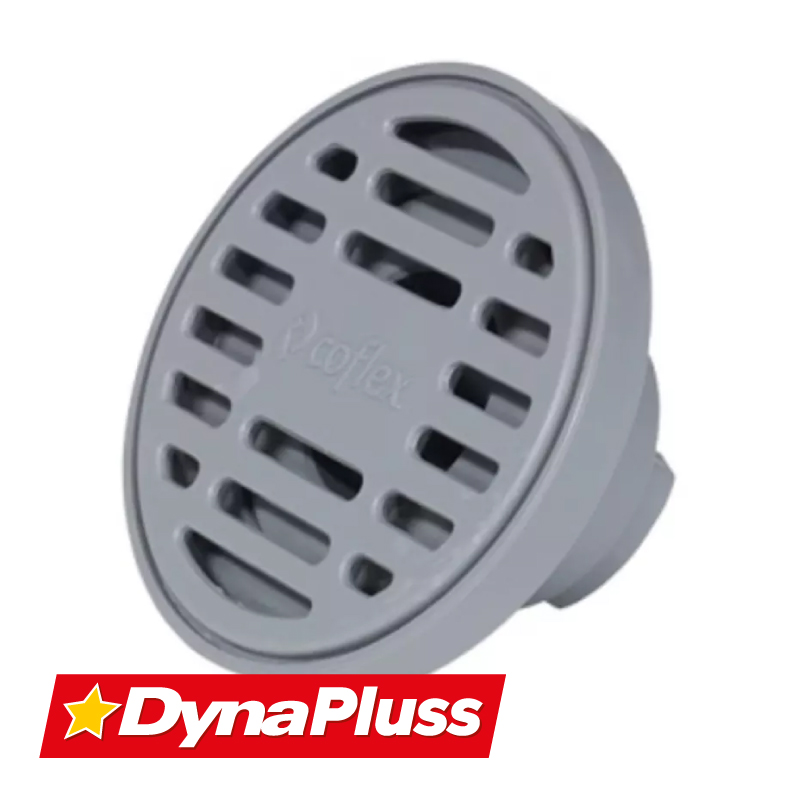 Rejilla Redonda 3X2" En ABS Color Gris