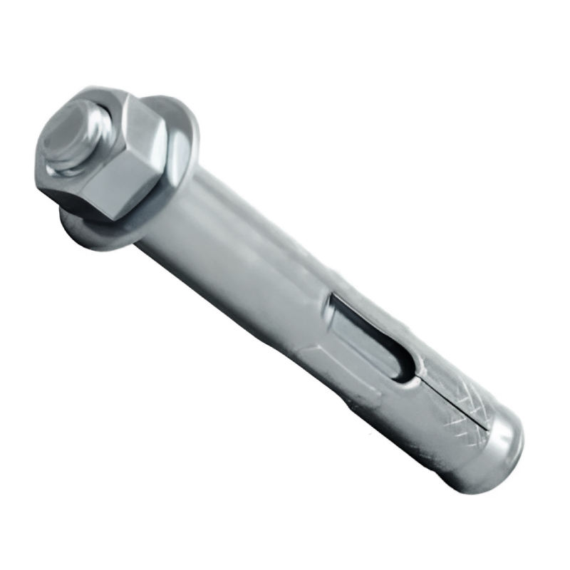 Chazo Expansivo En Acero Tipo Camisa Acabadeo Zincado 1/4" x 1.3/8" E170050813-50