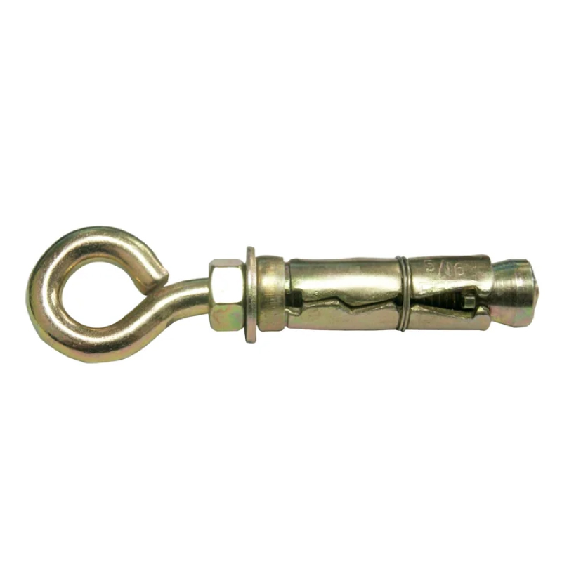Anclaje Metalico En Acero Para Enganche Ojo Cerrado Acabadeo Zincado 3/8" 170052212