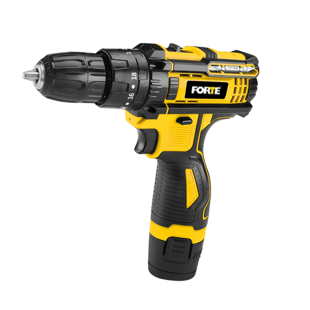 Taladro Percutor Inalambrico 3/8" Bateria de 12 Voltios MR3701T