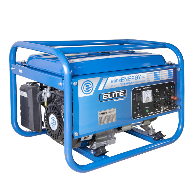 Generador Eléctrico A Gasolina  2.5 kW Motor 4 Tiempos 5.5 HP 2G25