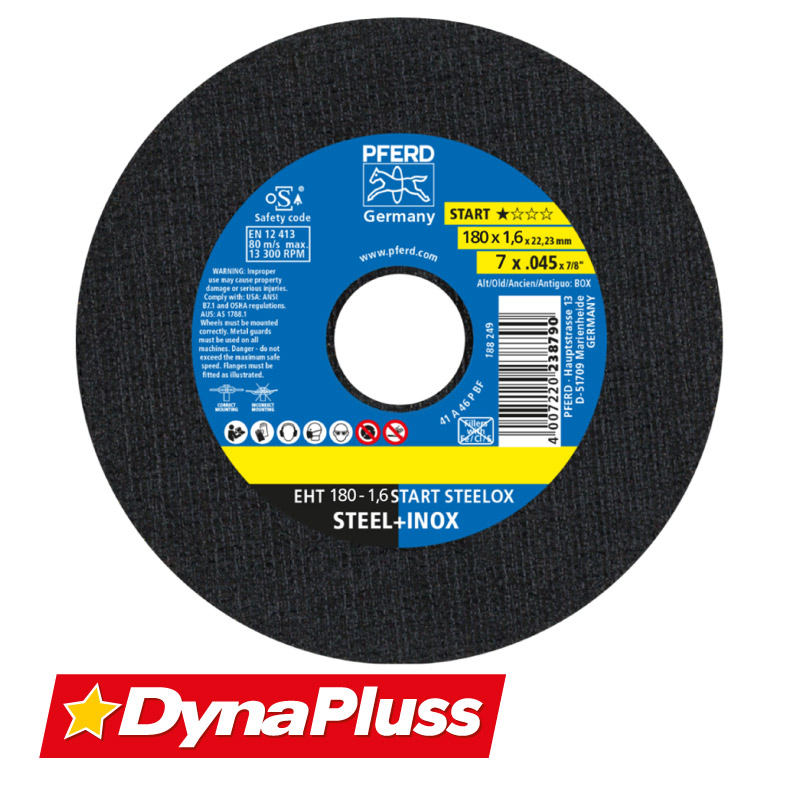 Disco De Corte Fino T41 7 X 1/16 X 22 Para Acero /Acero Inoxidable 73001315