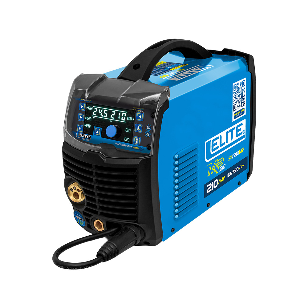 Soldador Inversor 3 En 1 De 5KG (MIG MMA Y TIG LiftArc) 50-140A@110V y  50-210A @220V Ciclo de 40% SI7210MP