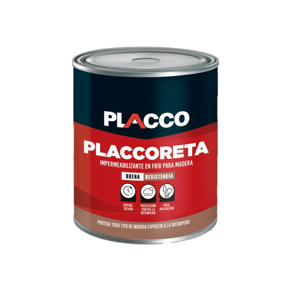 Impermeabilizante Para Madera Placcoreta Cuñete 92201205