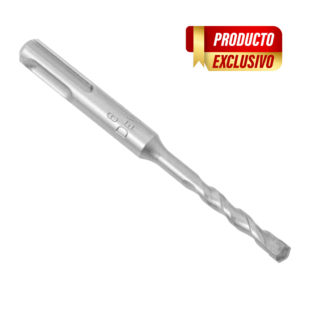 Broca para Concreto SDS Plus 3/16” X 2” (4,76 mm X 51 mm) DW00751