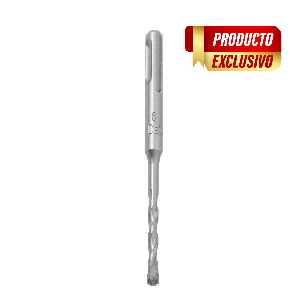 Broca para Concreto SDS Plus 3/16” X 4,5" (4,76 mm X 114 mm) DW00752