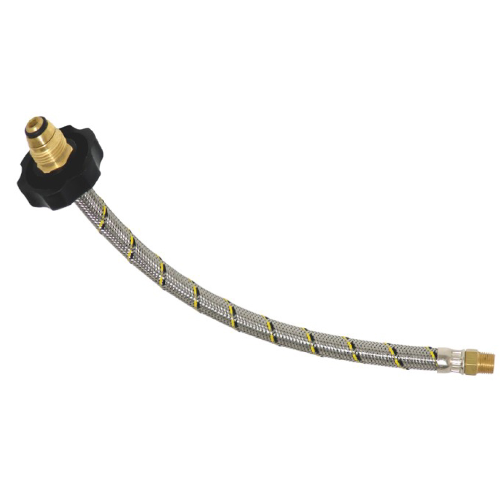 Acople Acero Inox Para Gas 1/2" X 7/8" Izq 100 Cm EAG-V100