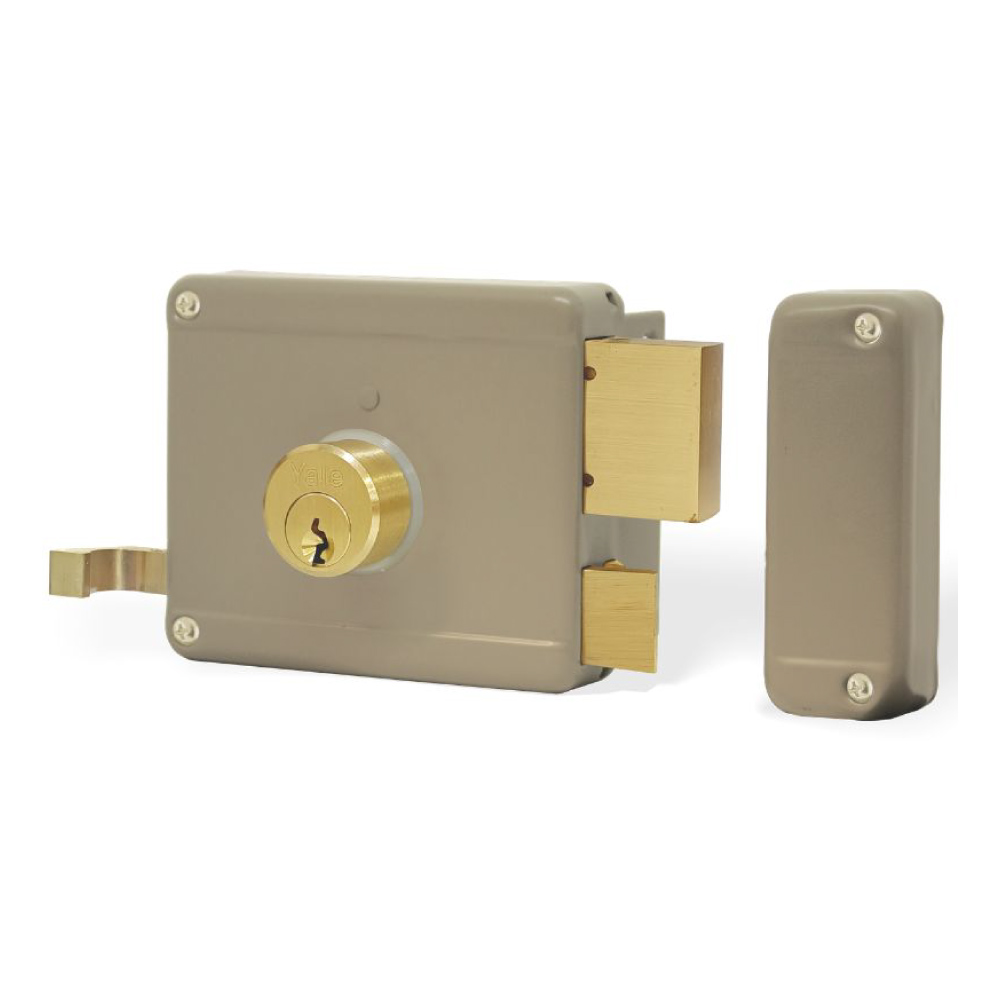 Cerradura de Sobreponer 610 50mm Lado Izquierdo Color Beige 5680