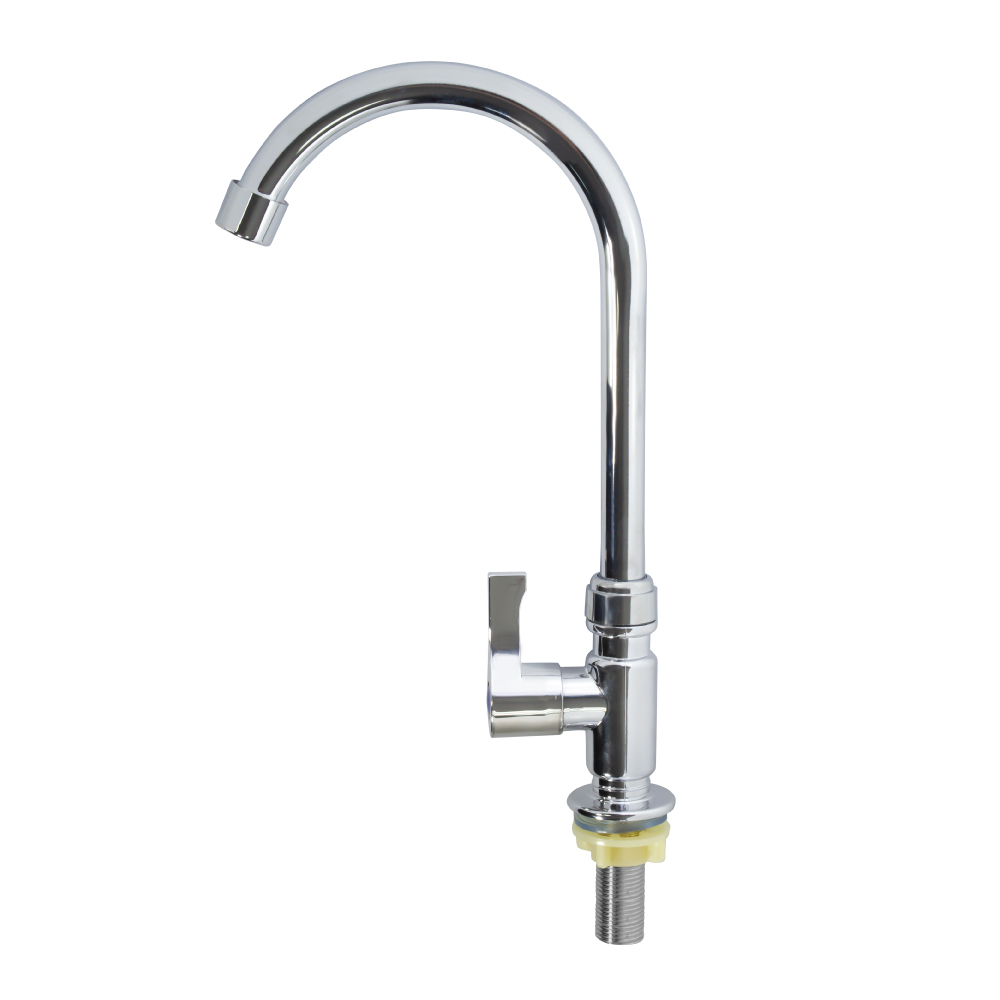 Llave para Lavaplatos Sencilla Palanca Cromada  VQALF002
