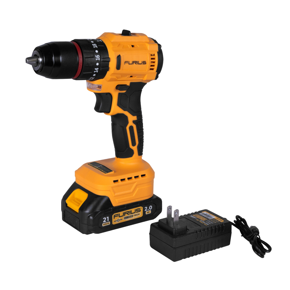 Taladro Percutor Atornillador Inalámbrico 1/2" (13mm) 21V FBD2149K