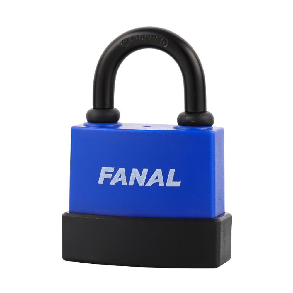 Candado de Hierro Para Intemperie con Cubiera Plastica 70mm FI70-B