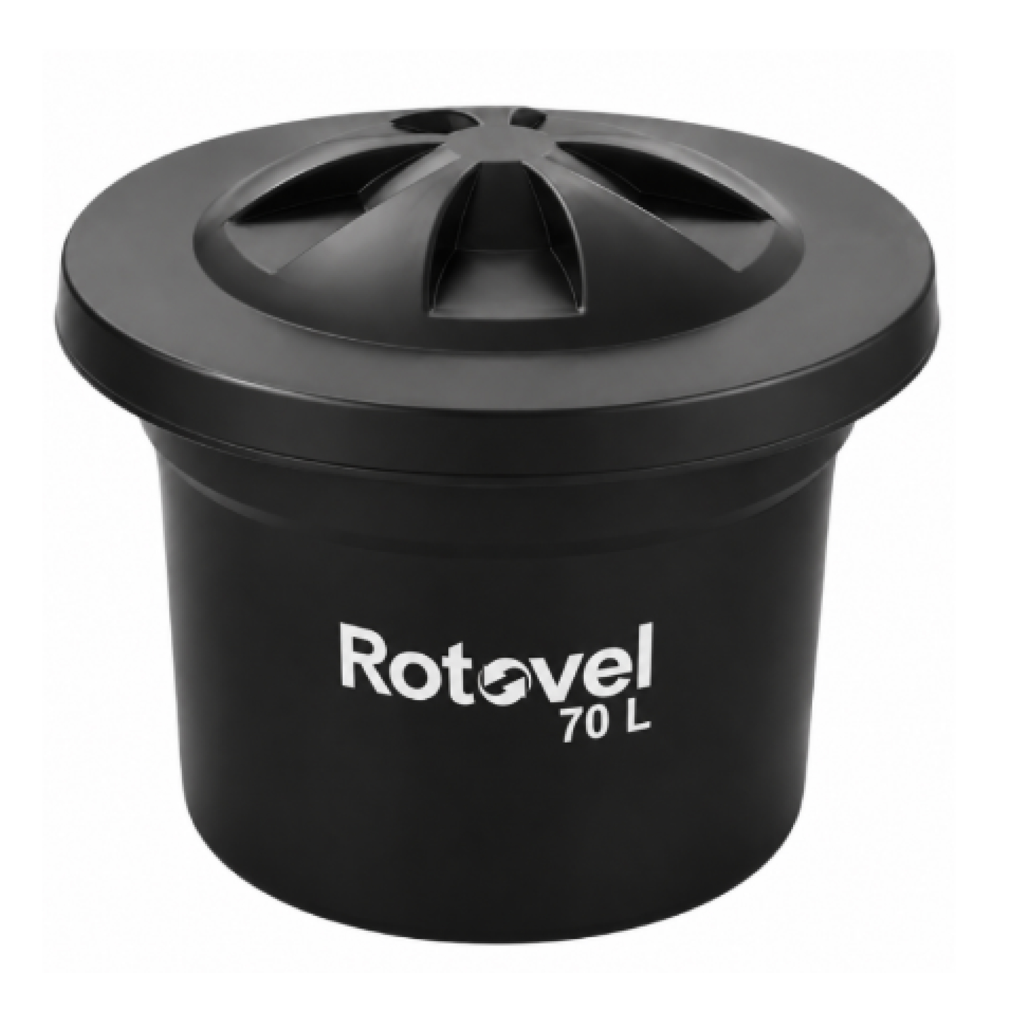 Tanque Para Almacenamiento De Agua Conico Con Tapa Monocapa 70 Lt TQCO-70L