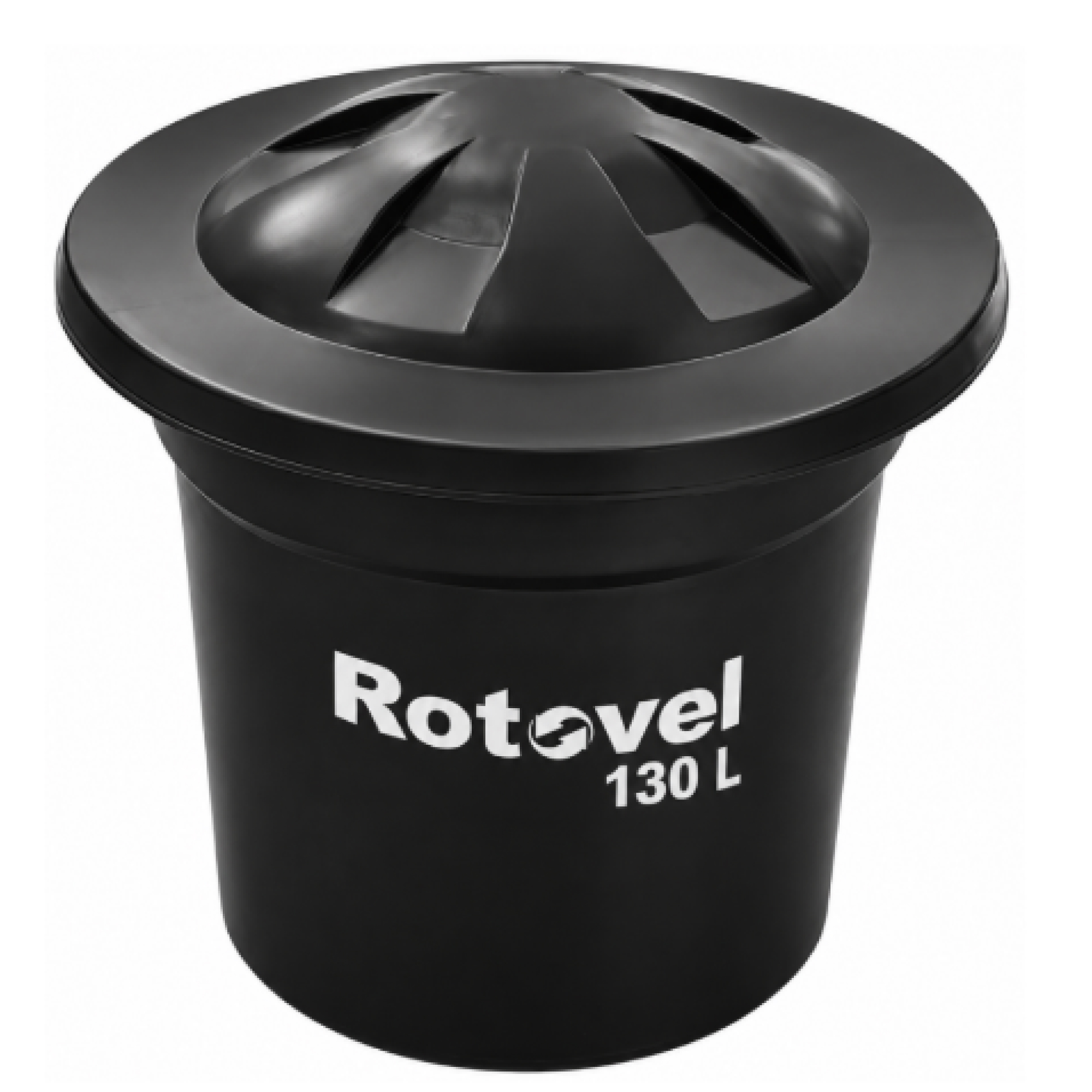 Tanque Para Almacenamiento De Agua Conico Con Tapa Monocapa 130 Lt TQCO-130L