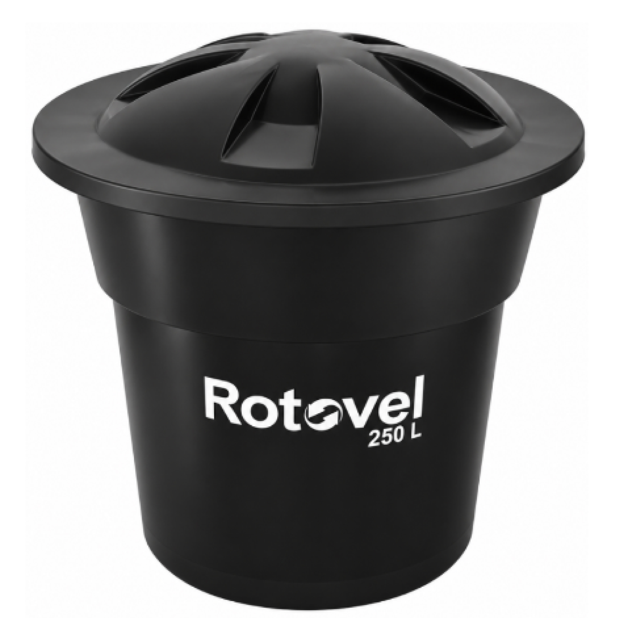 Tanque Para Almacenamiento De Agua Conico Con Tapa Bicapa 250 Lt TQCO-250L