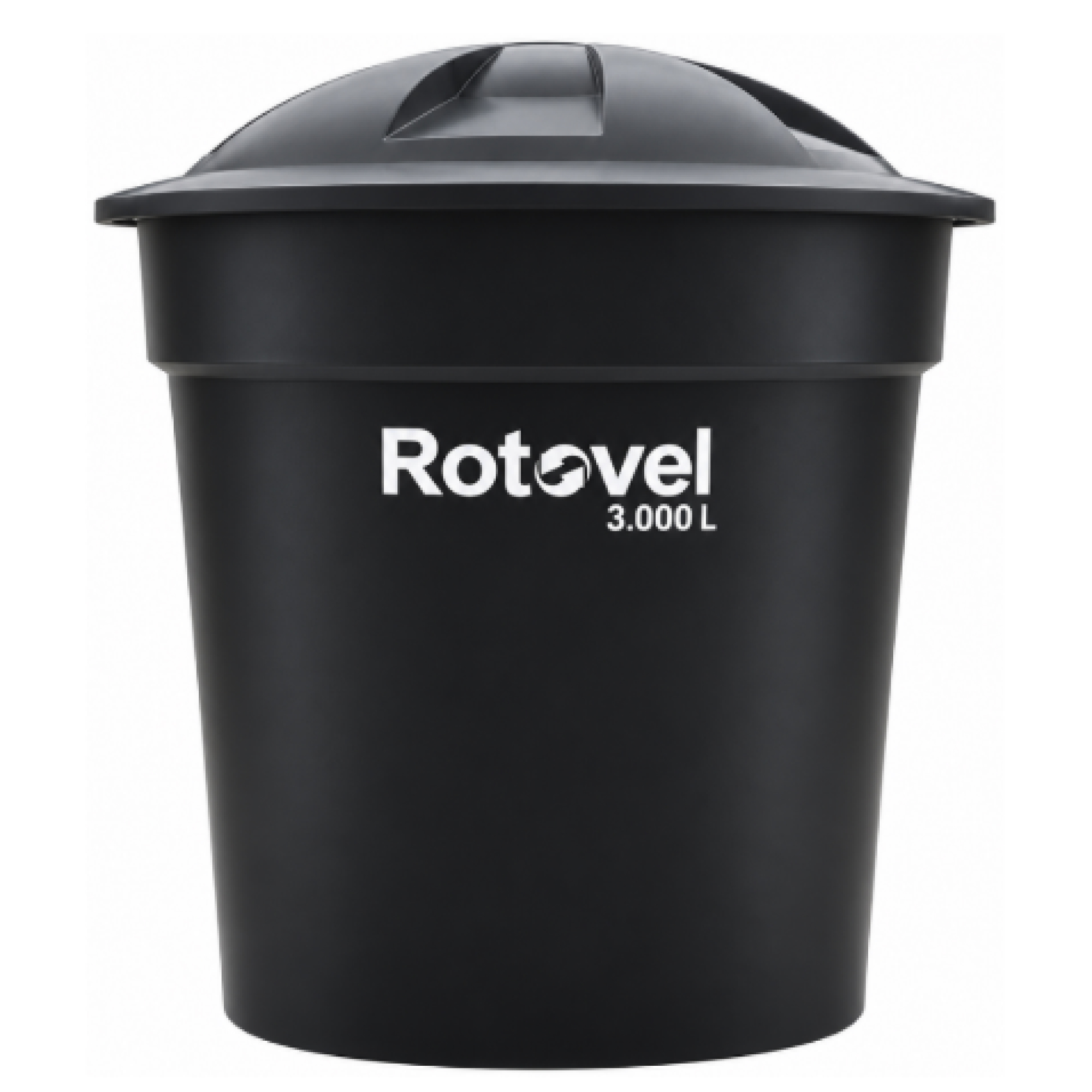 Tanque Para Almacenamiento De Agua Conico Con Tapa Bicapa 3.000 Lt TQCO-3000L