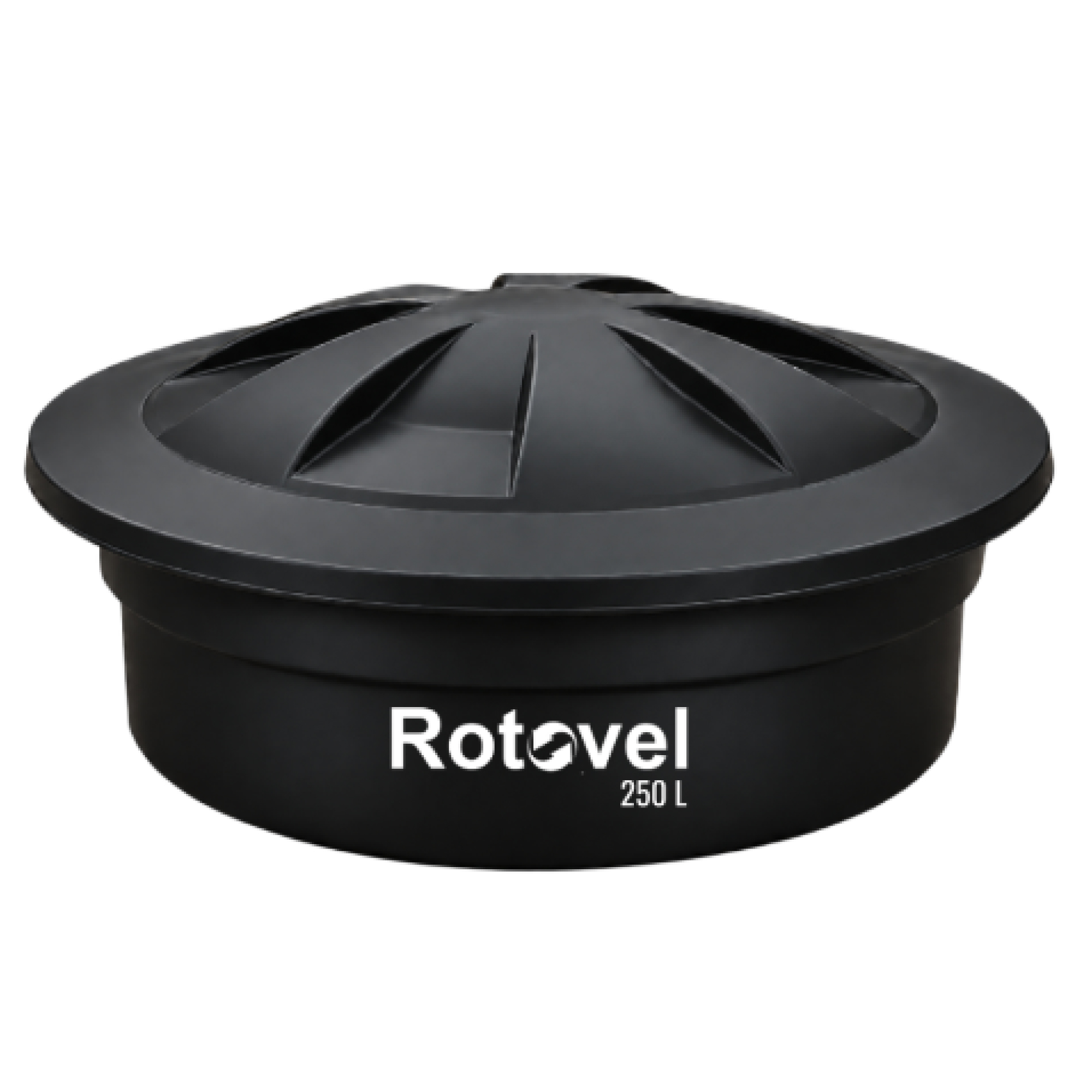 Tanque Para Almacenamiento De Agua Bajito Con Tapa Bicapa 250 Lt TQBA-250L