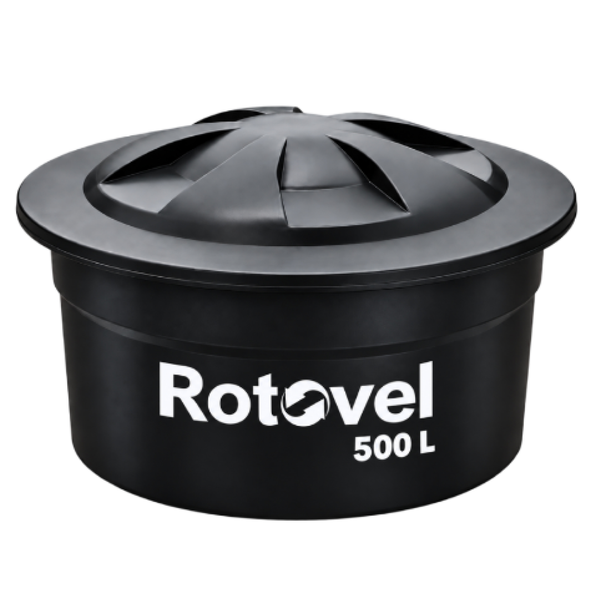 Tanque Para Almacenamiento De Agua Bajito Con Tapa Bicapa 500 lt TQBA-500L