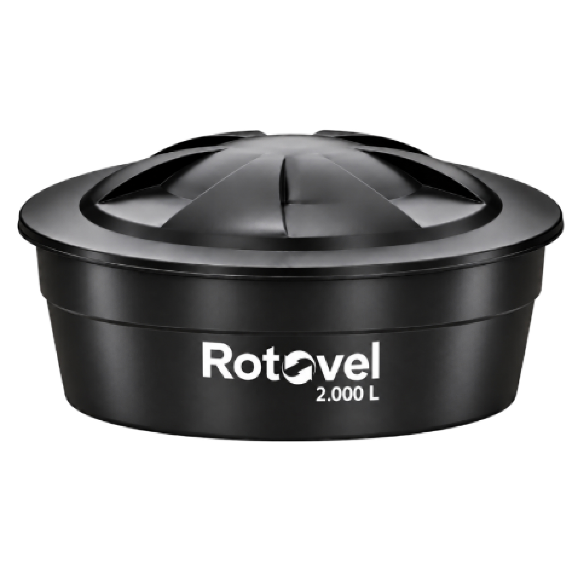 Tanque Para Almacenamiento De Agua Bajito Con Tapa Bicapa 2.000 Lt TQBA-2000L