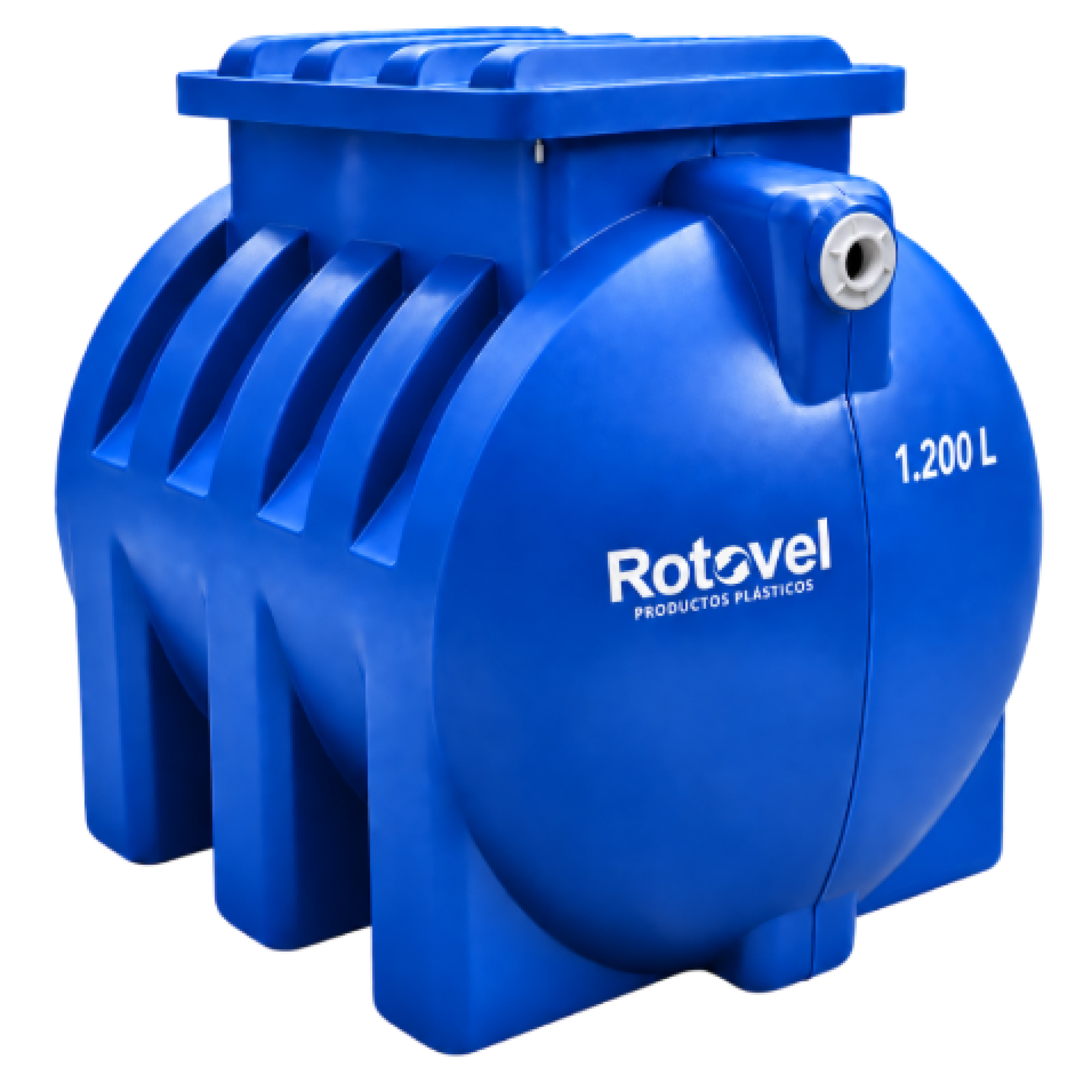 Tanque Para Almacenamiento De Agua Cilíndrico Horizontal 1.200 Lt TQCI-1200L