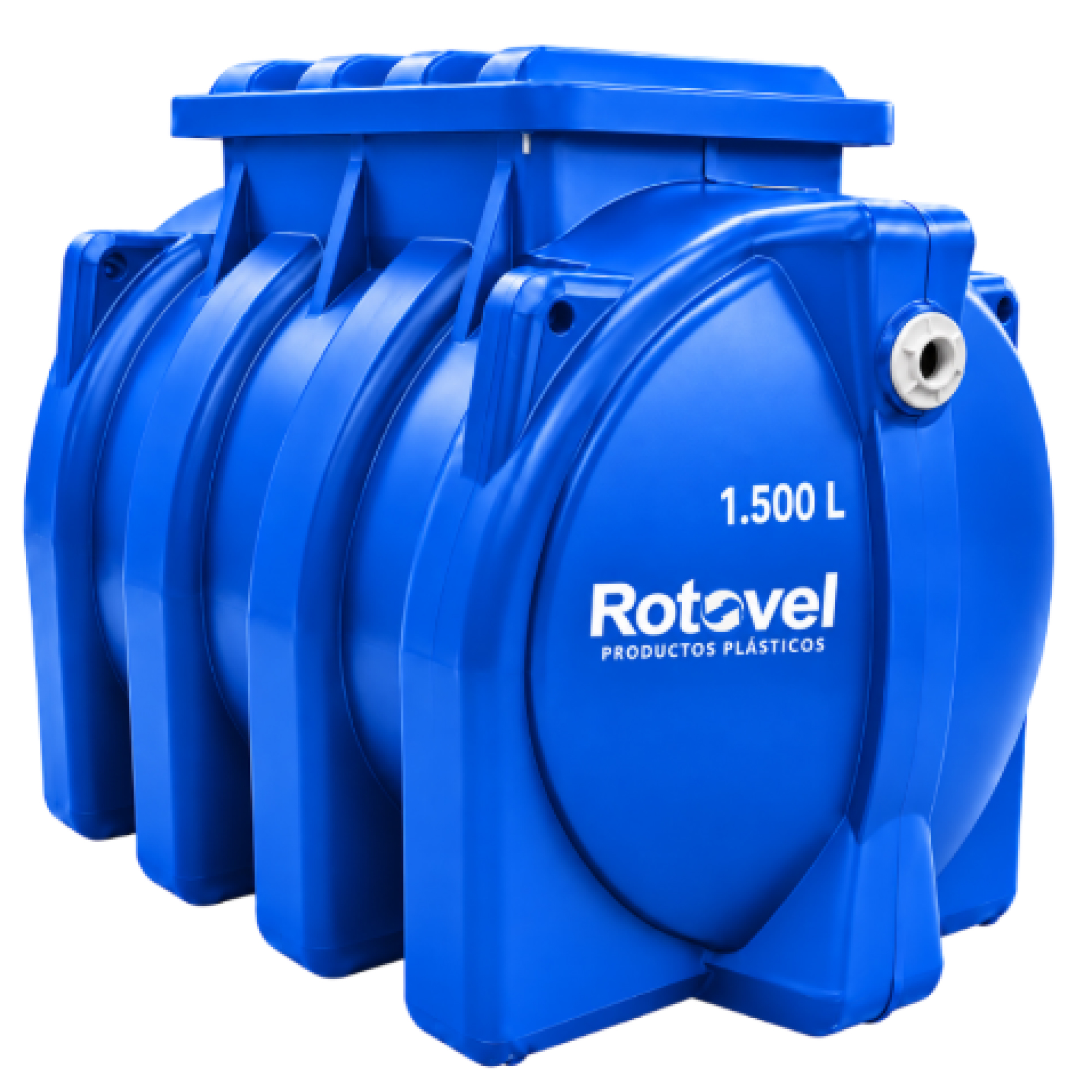 Tanque Para Almacenamiento De Agua Cilíndrico Horizontal 1.500 Lt TQCI-1500L