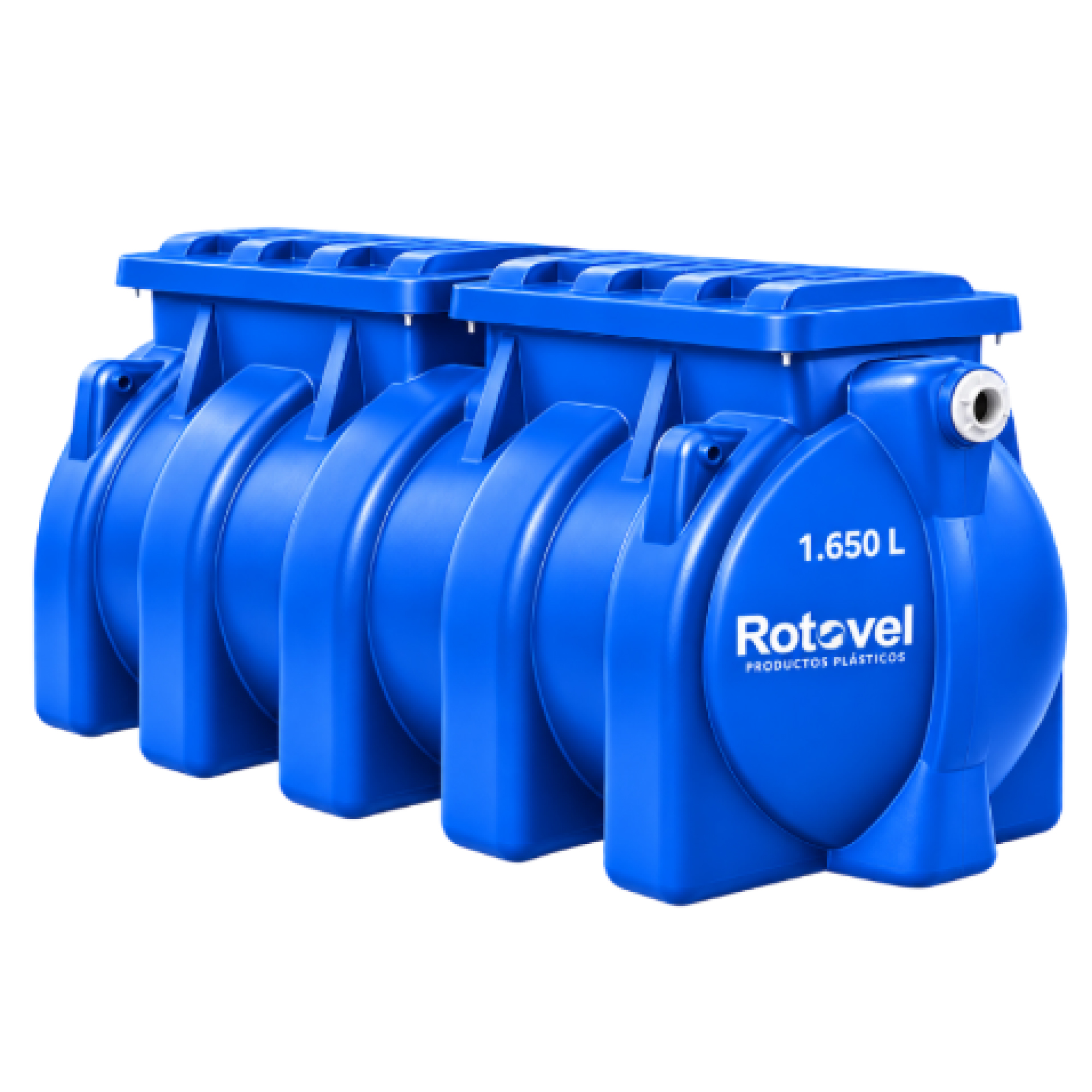 Tanque Para Almacenamiento De Agua Cilíndrico Horizontal 1.650 Lt TQCI-1650L