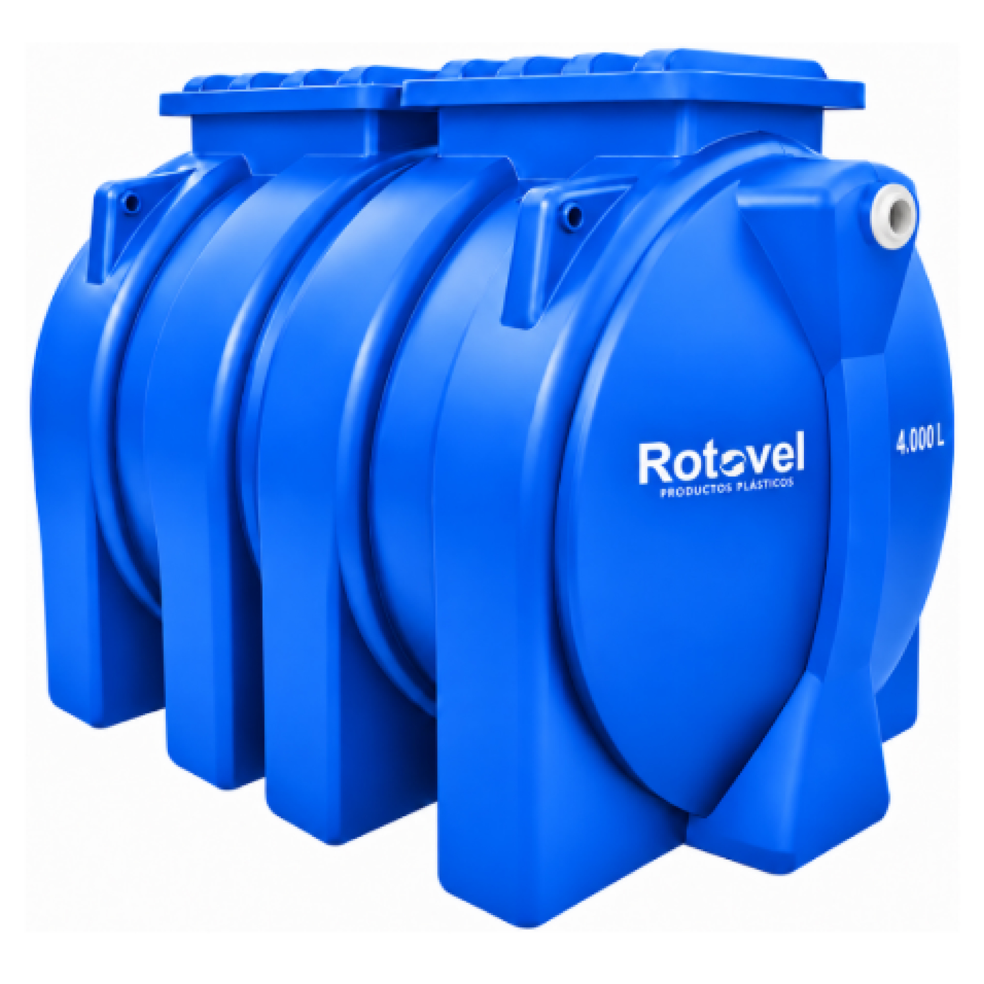 Tanque Para Almacenamiento De Agua Cilíndrico Horizontal 4.000 Lt TQCI-4000L