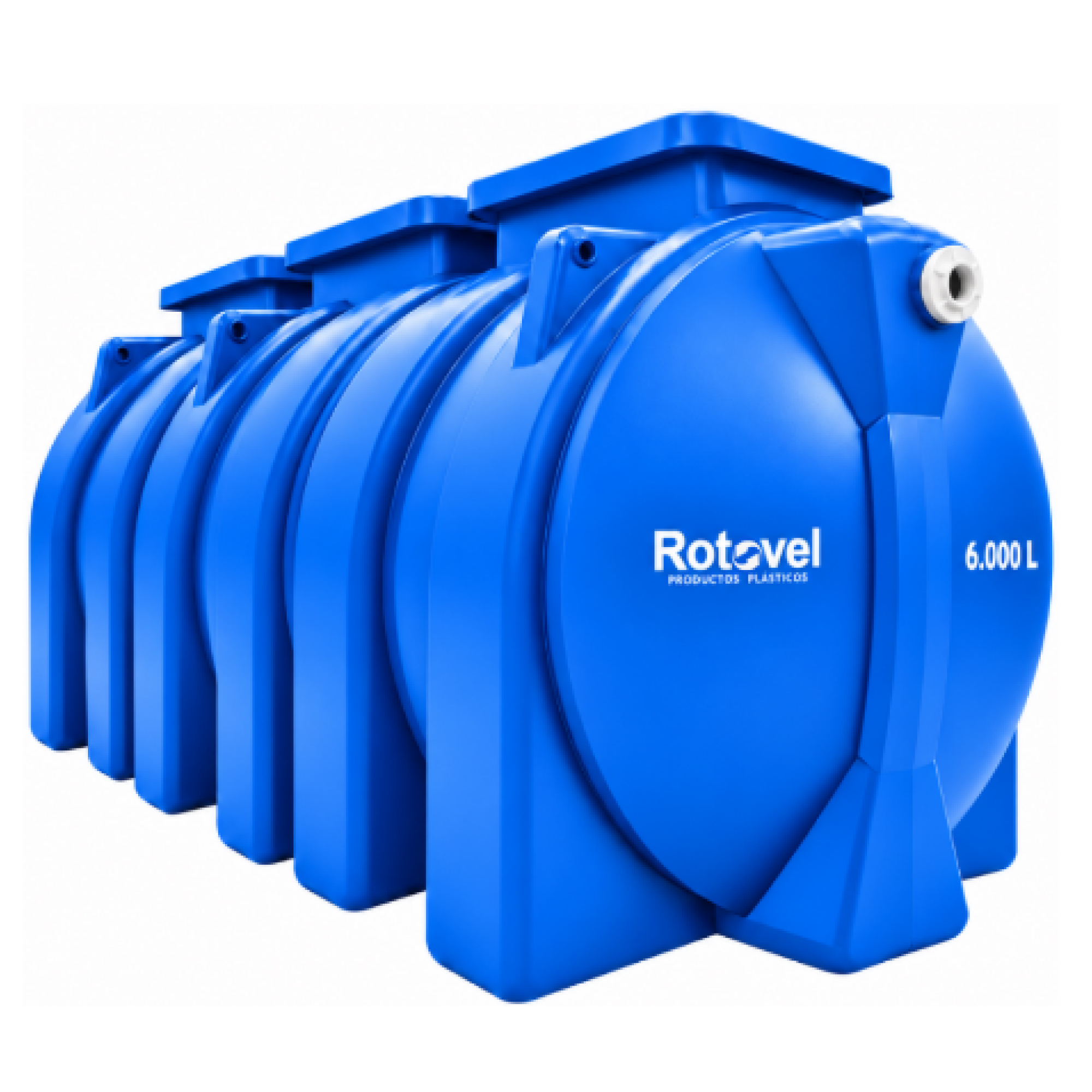 Tanque Para Almacenamiento De Agua Cilíndrico Horizontal 6.000L TQCI-6000L