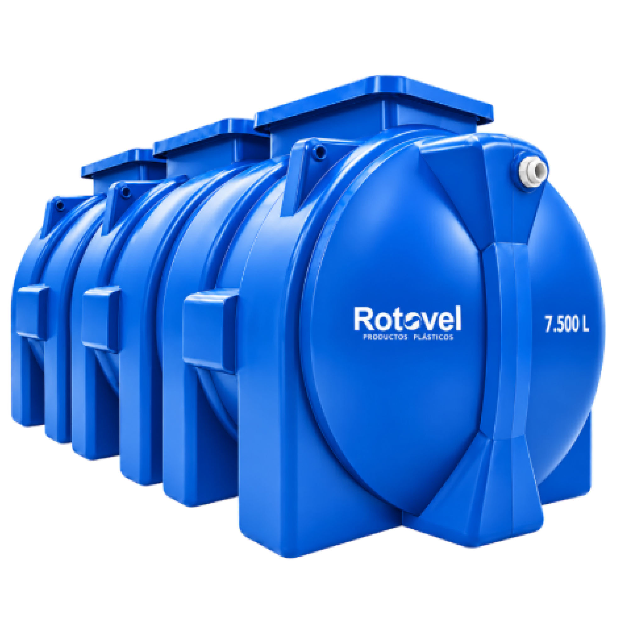 Tanque Para Almacenamiento De Agua Cilíndrico Horizontal 7.500 Lt TQCI-7500L