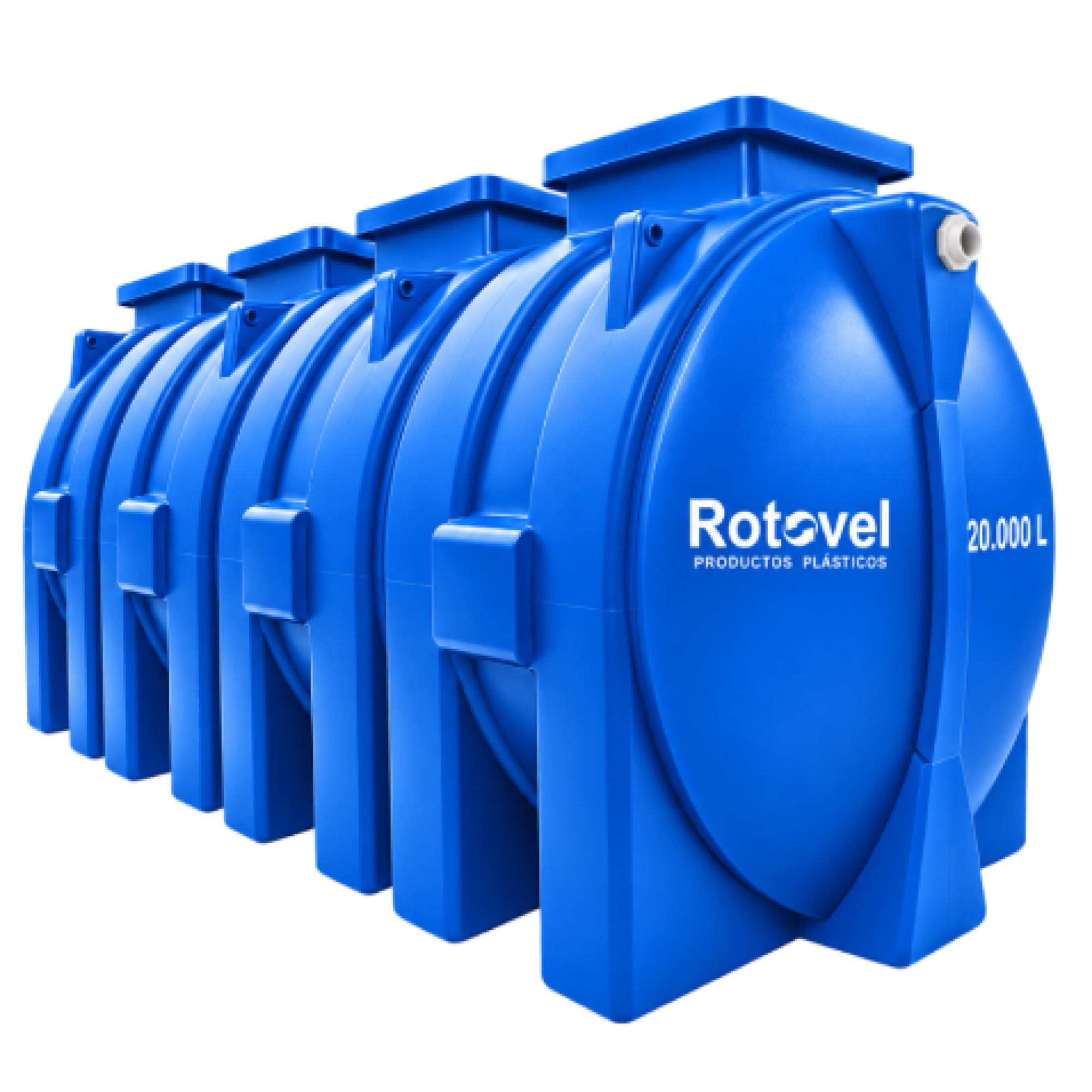 Tanque Para Almacenamiento De Agua Cilíndrico Horizontal 20.000 Lt TQCI-20000L