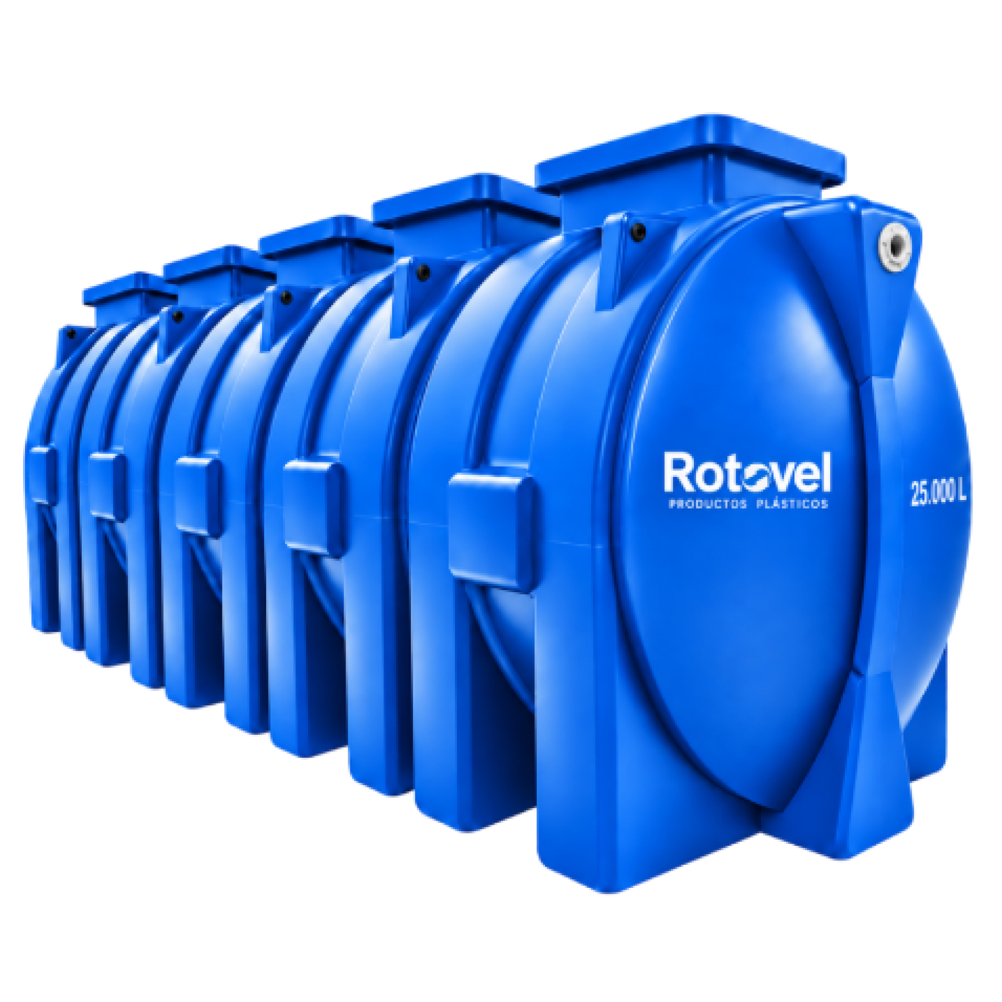 Tanque Para Almacenamiento De Agua Cilíndrico Horizontal 25.000 Lt TQCI-25000L
