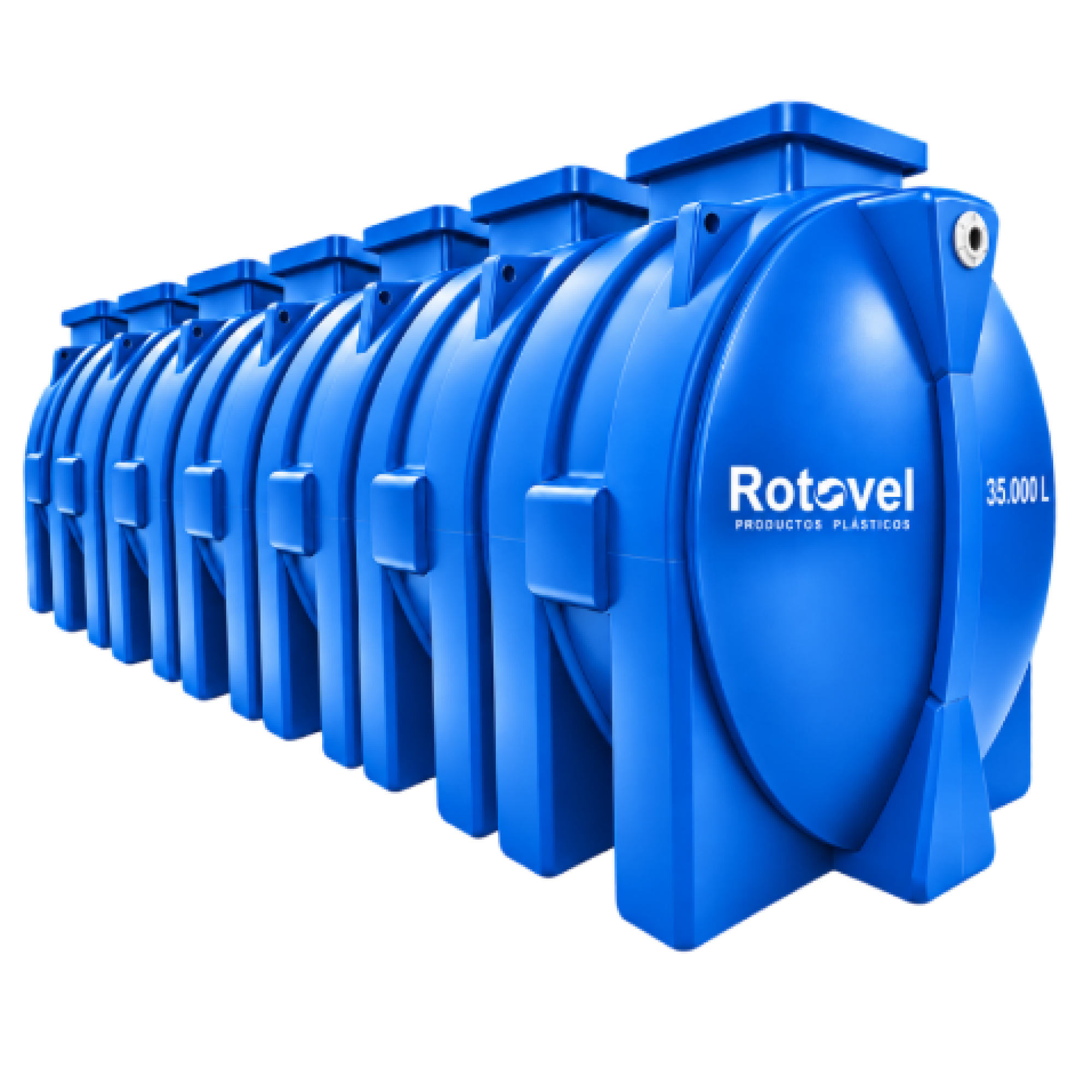 anque Para Almacenamiento De Agua Cilíndrico Horizontal 35.000 Lt TQCI-35000L