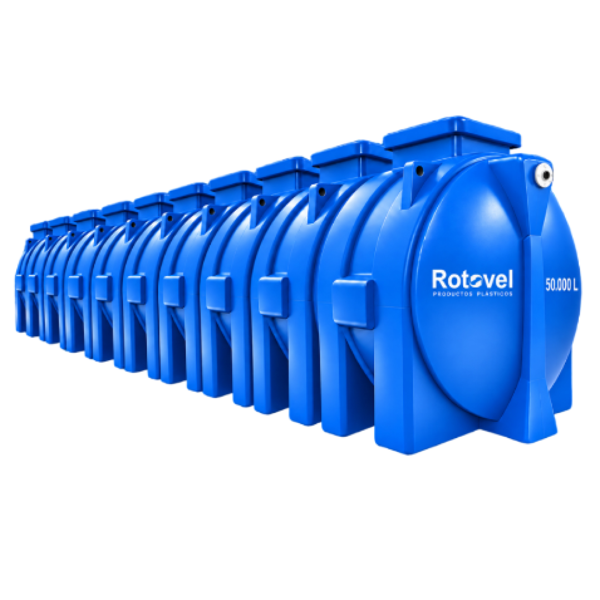 Tanque Para Almacenamiento De Agua Cilíndrico Horizontal 50.000 Lt TQCI-50000L