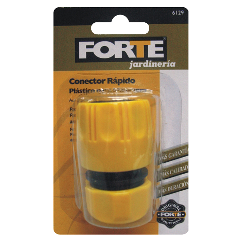 Conector Rapido Plastico Para Manguera de 1/2" K312