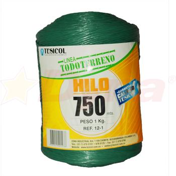 Hilo en Polipropileno Recuperado 12-1X750m PT0489
